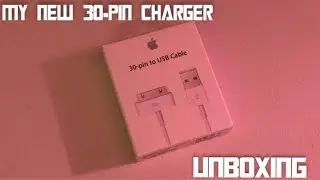 New 30-Pin Charger Unboxing