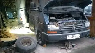 Рено трафик. переварка кузова.