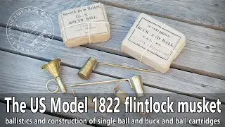 Ballistics and cartridges of the US smooth bore musket of the 1850-1860s