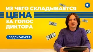 Из чего складывается цена за голос диктора