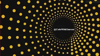 How to create animated polka dot background pattern | polka dot background pattern - CodeWithTanveer