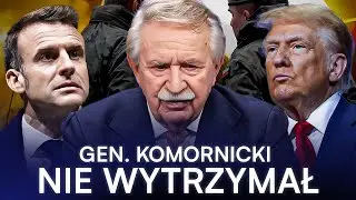 POLSKIE WOJSKO MIĘSEM ARMATNIM? GEN. KOMORNICKI GRZMI: PCHAJĄ NAS DO WOJNY