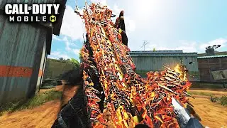 I *FULLY UPGRADED* THE MYTHIC AK117 GRIM ENDING IN COD MOBILE!