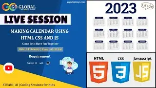 Making Calendar  | HOW TO MAKE CALENDAR USING HTML AND CSS & JS  | Codepen