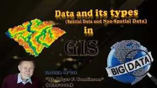 Data and it's types (Spatial data and attribute data) in GIS || Topic 2 || Full details