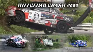 Best of Hillclimb Crash 2022 | Crash & Fail Compilation | Bergrennen - Course de Côte - Cronoscalate