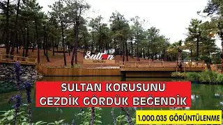 SULTAN KORUSU MESİRE ALANI NİSAN 2023 /İSTANBULDA GEZİLECEK YERLER / SULTANBEYLİ SULTAN KORUSU