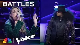 Alyssa Crosby and Asher HaVon Show Their Power Singing We Dont Need Another Hero | Voice Battles