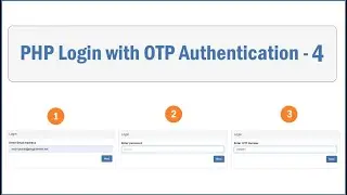 PHP Login with OTP Authentication - 4