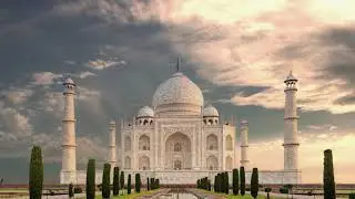 Looping Background Video - Taj Mahal