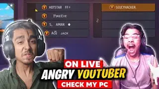 ANGRY YOUTUBER CHECK MY PC ON LIVE💖