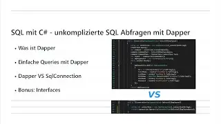 MS SQL Einführung - Queries mit DAPPER