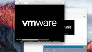 Installing Windows 10 into VMWare Fusion on an Apply Mac