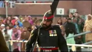 Wagah - Attari Border Closing ceremony by India & Pakistan