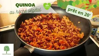 QUINOA PROTÉINÉ et ÉPICÉ (vegan et sans gluten)  | LUNDI VERT n°218