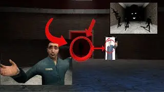 Omg Gmod scary guy in Dark Room