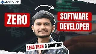 50+ Rejections to Cracking Software Developer Role | AccioJob Student Review