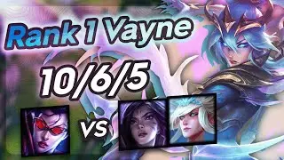 Vayne Vs Kaisa Janna - ADC Gameplay