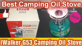 Camping Oil Stove | iWalker G53 Oil Stove | تیل سے چلنے والا چولہا