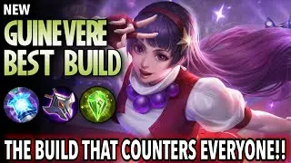 HEAL AND KILL BUILD!! | Guinevere Best Build for 2021 | Guinevere Build and Emblems - Mobile Legends