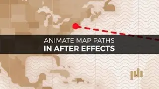 Create a Map Path Inspired by Indiana Jones in After Effects | PremiumBeat.com