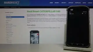 Catterpillar S40 (CAT S40) - Performance Test by CPUZ Benchmark! | Snapdragon 210