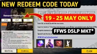 FREE FIRE REDEEM CODE TODAY 19 MAY | FREE FIRE REDEEM CODE | FF REDEEM CODE TODAY