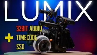 SMALLEST HANDHELD rig with 32bit float + timecode + SSD! LUMIX GH6 and other cameras