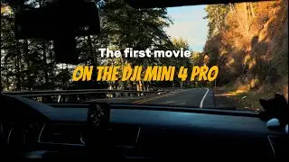 DJI mini 4 pro for the first time