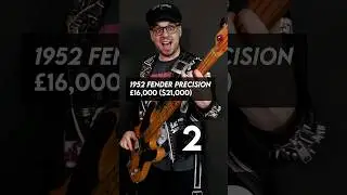 My top 8 most expensive bass guitars