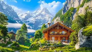 Spring in Heaven on Earth 🇨🇭 Lauterbrunnen Switzerland 4K