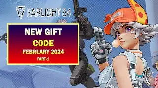 Farlight 84 Games New Redeem Code | Farlight 84 Games New Gift Code February 2024 (Part-1)