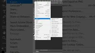 Photoshop Basic | Overview Menu bar Part 2 |#shorts #fxgraphix #photoshop #short #photoshopbasic #cc