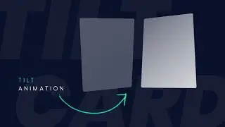 GLASSY CARDS with TILT Effects | Learn Tilt-Animation Cards on Hover | Tilt.js | WebKitCoding