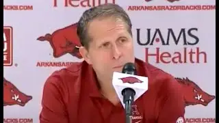 Eric Musselman Postgame - Arkansas 94, LSU 83