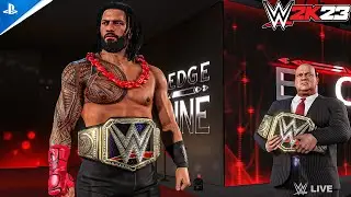 WWE2K23 Roman Reigns Entrance! (Concept)