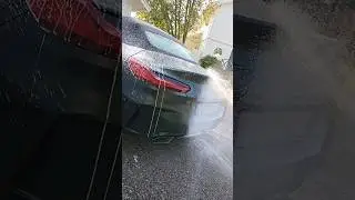 FOAMING UP A GOOD LOOKING ROADSTER, WONDERFUL FEELING! #carreview #cardetailing #carwash #bmw #bmwz4