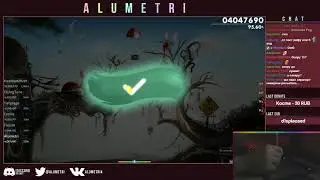 osu! | Alumetri | Busdriver - Imaginary Places [LKR's de_places] 4xmiss 7xsb #4 | Livestream