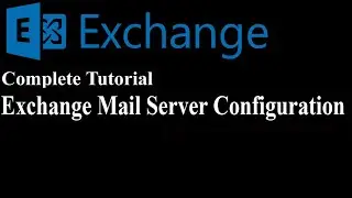 Exchange Server 2016 configuration on Windows Server 2016