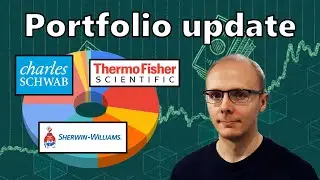 May 2023 Stock Portfolio Update | Google Sheets Portfolio Tracker | Dividend Income | SCHW TMO SHW