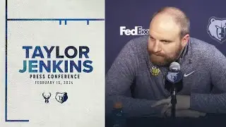 Coach Taylor Jenkins Press Conference | Bucks vs. Grizzlies