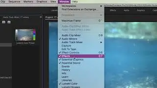 Saving Lumetri COLOUR PRESET In Premiere Pro