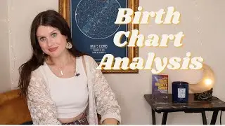 How to Read a Birth Chart Astrology: Natal Chart Reading Example  💫