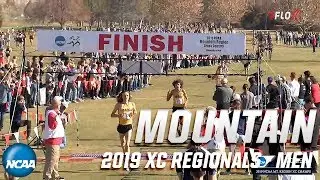 Men's Mountain Regional - 2019 NCAA Cross Country - Final minutes