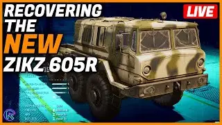 🔴 SnowRunner Update Phase 4, Exploring the new map & Recovering the ZIKZ 605R [Part 1 of 87410]