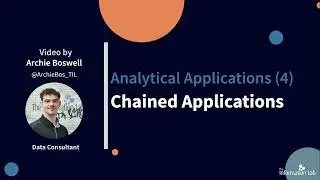 Passing Alteryx Advanced - Analytical Apps, Chained Applications