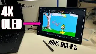 4K , OLED, Touch + Pen, 100% DCIP .... 🤯 -   Magedok 16