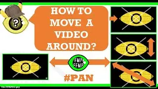 How to move a video around | up | down | left | right | Pan a video method 2 