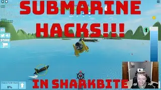 SUBMARINE HACKS IN SHARKBITE!!! | ROBLOX Sharkbite