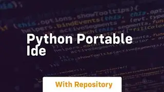 python portable ide